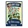 Seed red sage