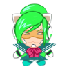 Shinywasabikitty