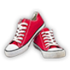 Shoes red