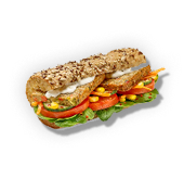 Spicy vegan patty