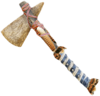 Stone hatchet