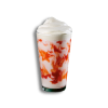 Strawberry cream frappuccino