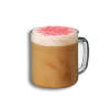 Strawberry vanilla oat latte