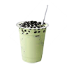 Tea bubble green