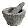 Tool mortar pestle