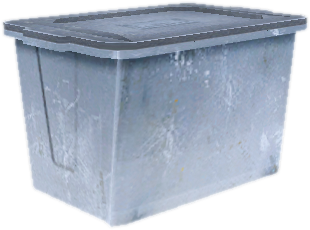 V res smallplasticbox