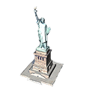 Weapon liberty statue