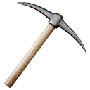 Weapon pickaxe
